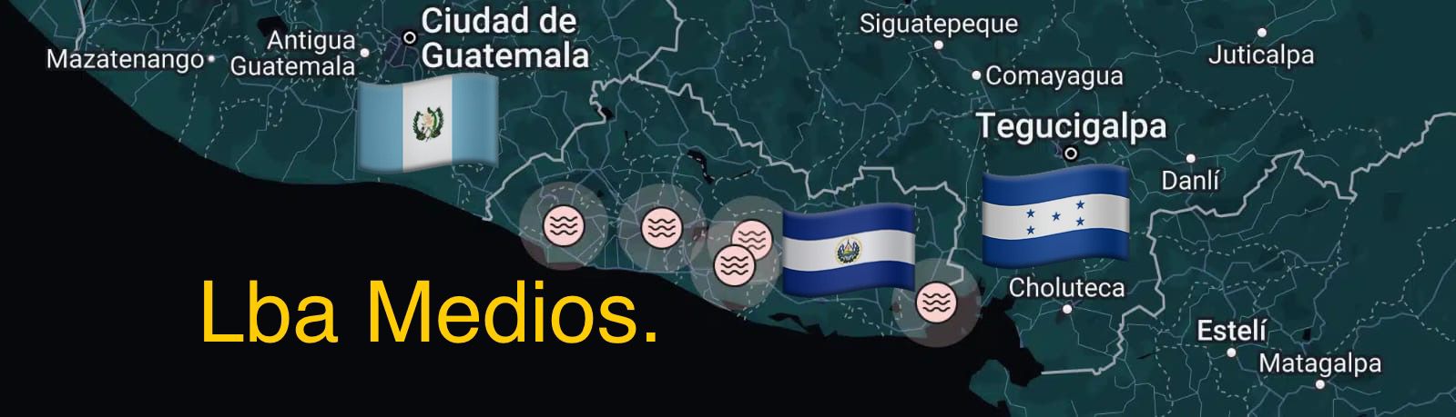 Guatemala & El Salvador En Alerta Roja por lluvias.