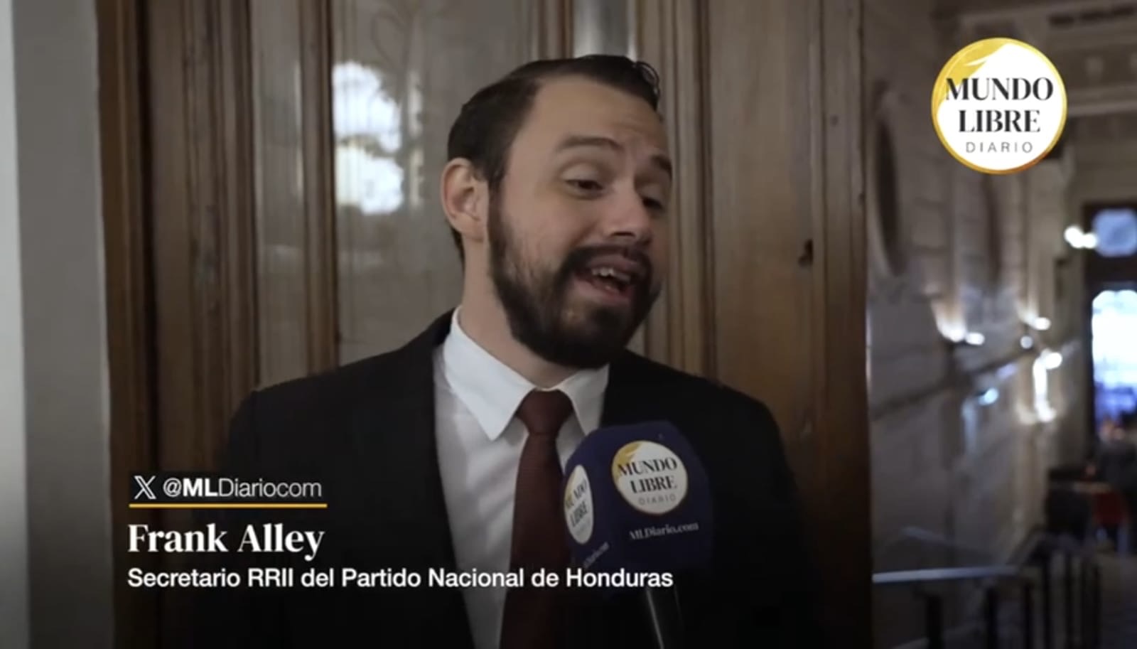 Nuestro Diario Aliado & Amigo Entrevistó Al Destacado Hondureño Y Político, Frank Alley.