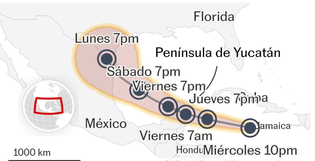 Huracán Beryl Deja Destrucción A Su Paso Por Jamaica.