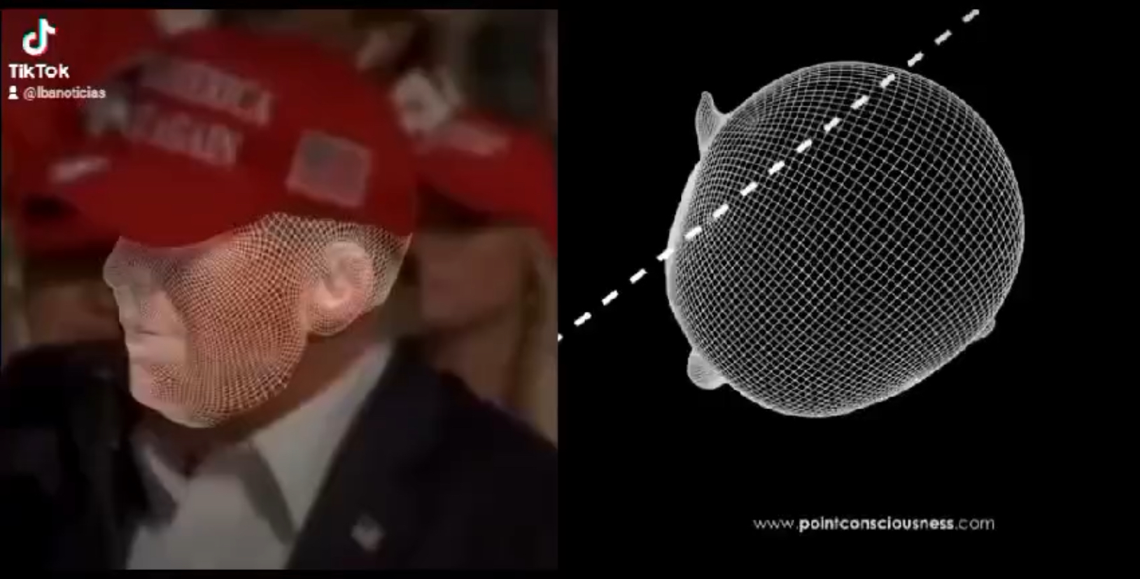 Imagen Gráfica Que Muestra El Milagro De Donald Trump.