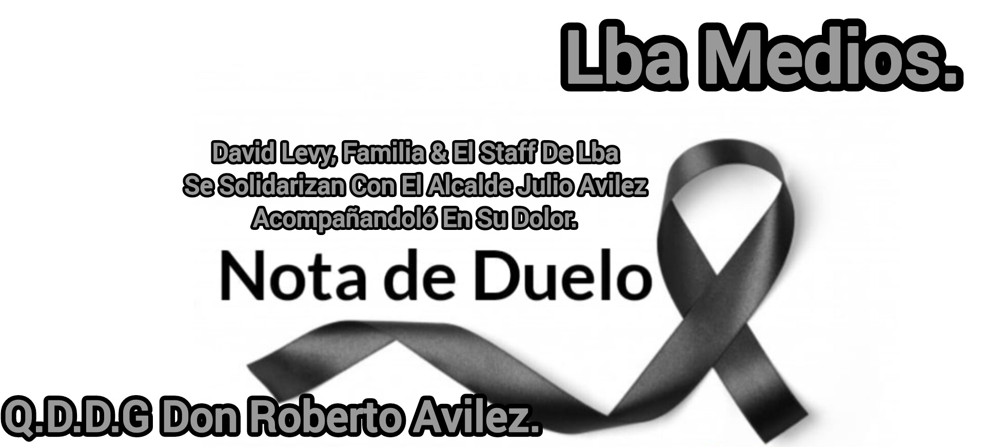 Fallece Roberto Avilez, Padre Del Alcalde De Santa Lucía, Honduras.