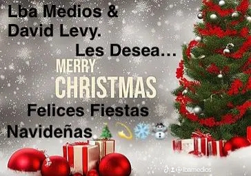 Feliz Navidad Les Desea Lba Medios.