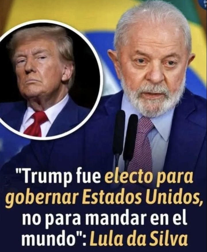 Cariñitos Entre Donald Trump & Su Par Brasileño Lula Da Silva.
