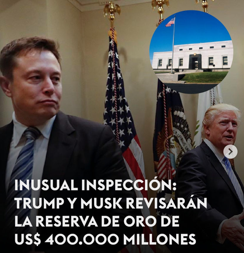 Donald Trump Visitará Fort Knox Buscando Las Reservas De Estados Unidos En Físico.