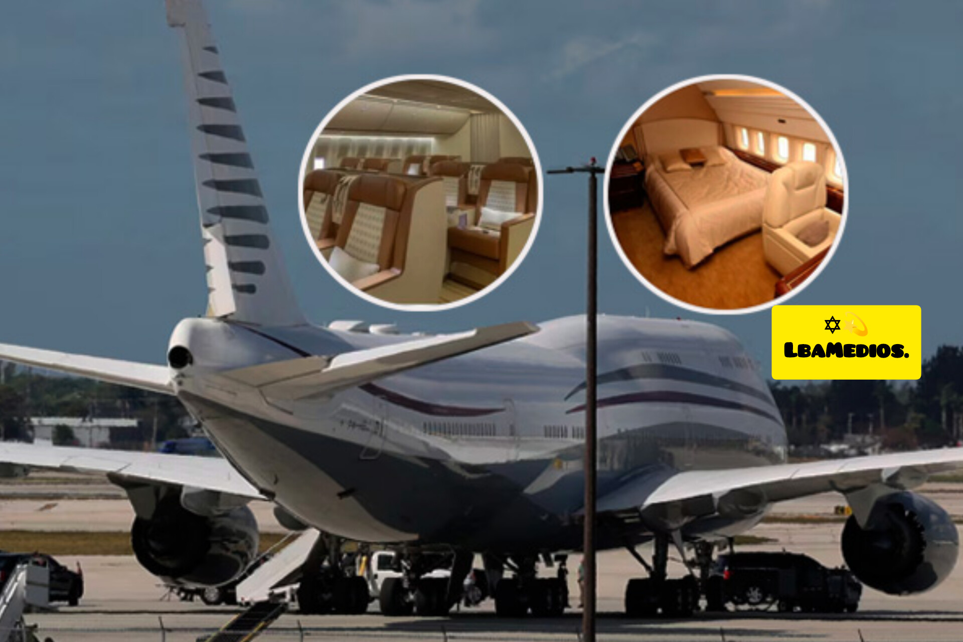 ¿Como Es El Imponente Avión Que Qatar Regaló Al Rey Ciro?.