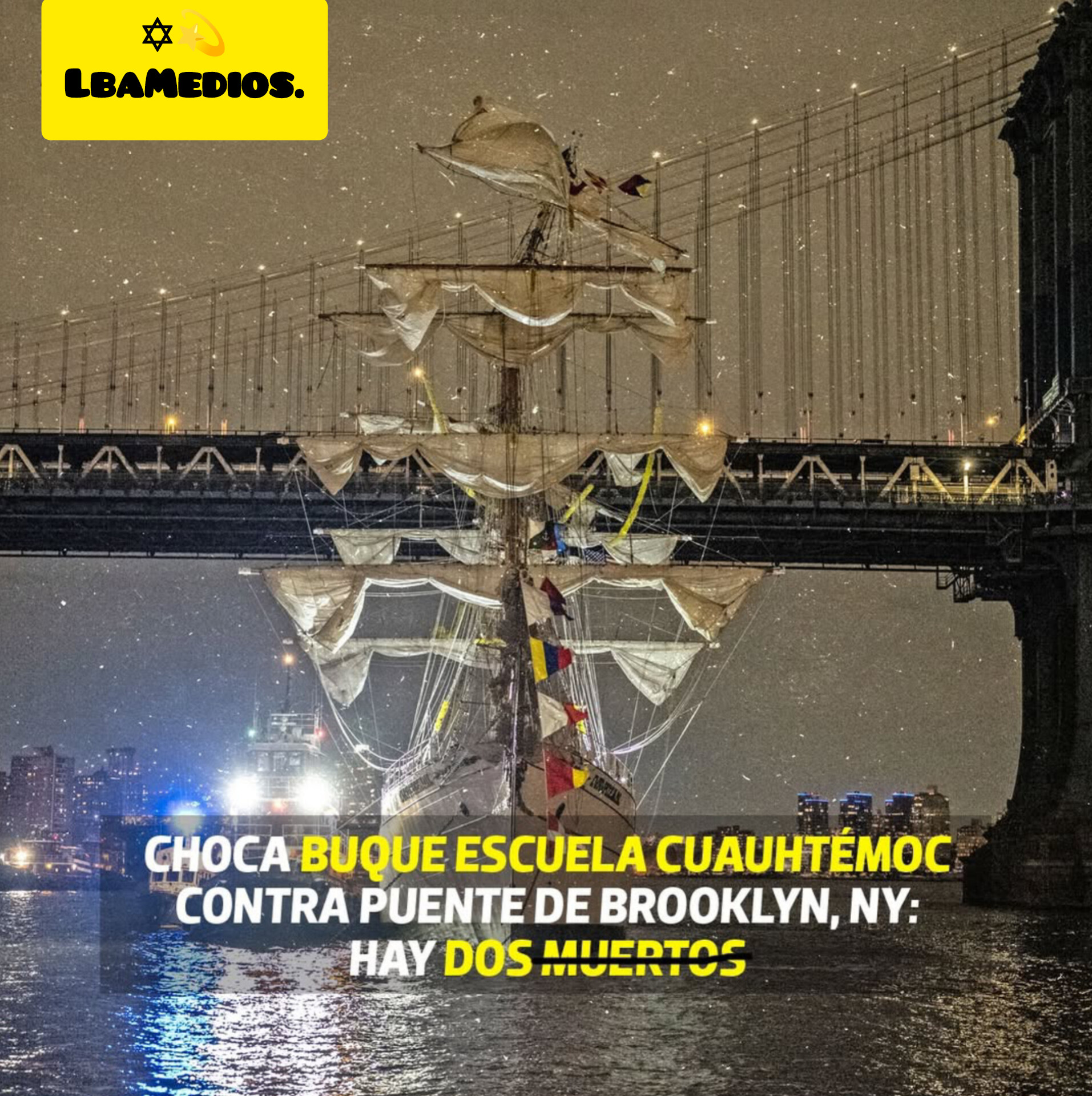 El Buque Escuela Mexicano «Cuauhtémoc» Se Accidenta En Estados Unidos.