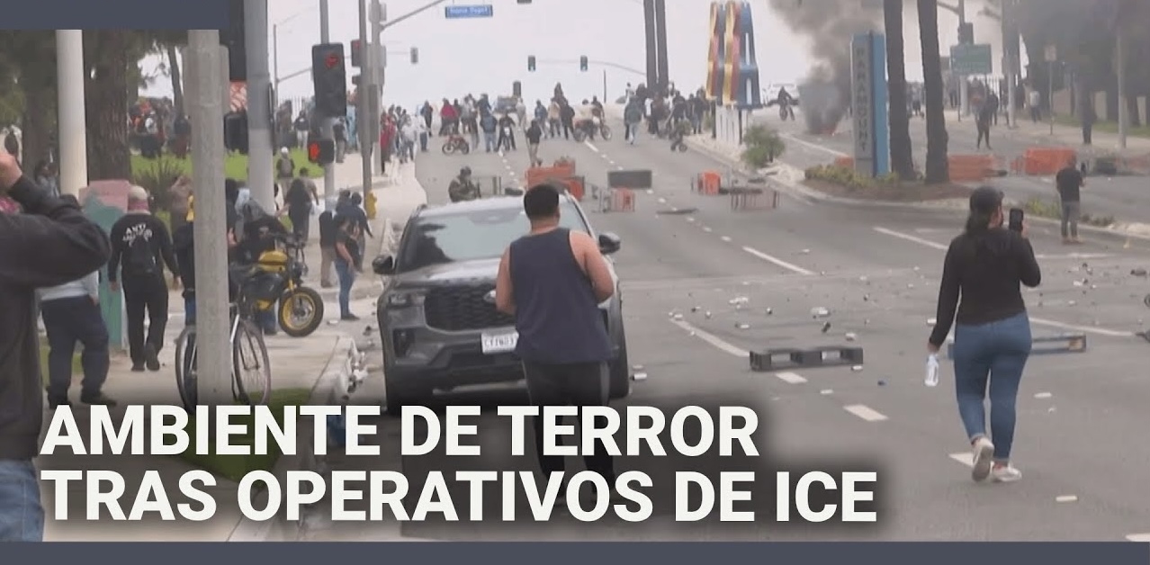 Tenebrosas Redadas De Ice En California, Estados Unidos.