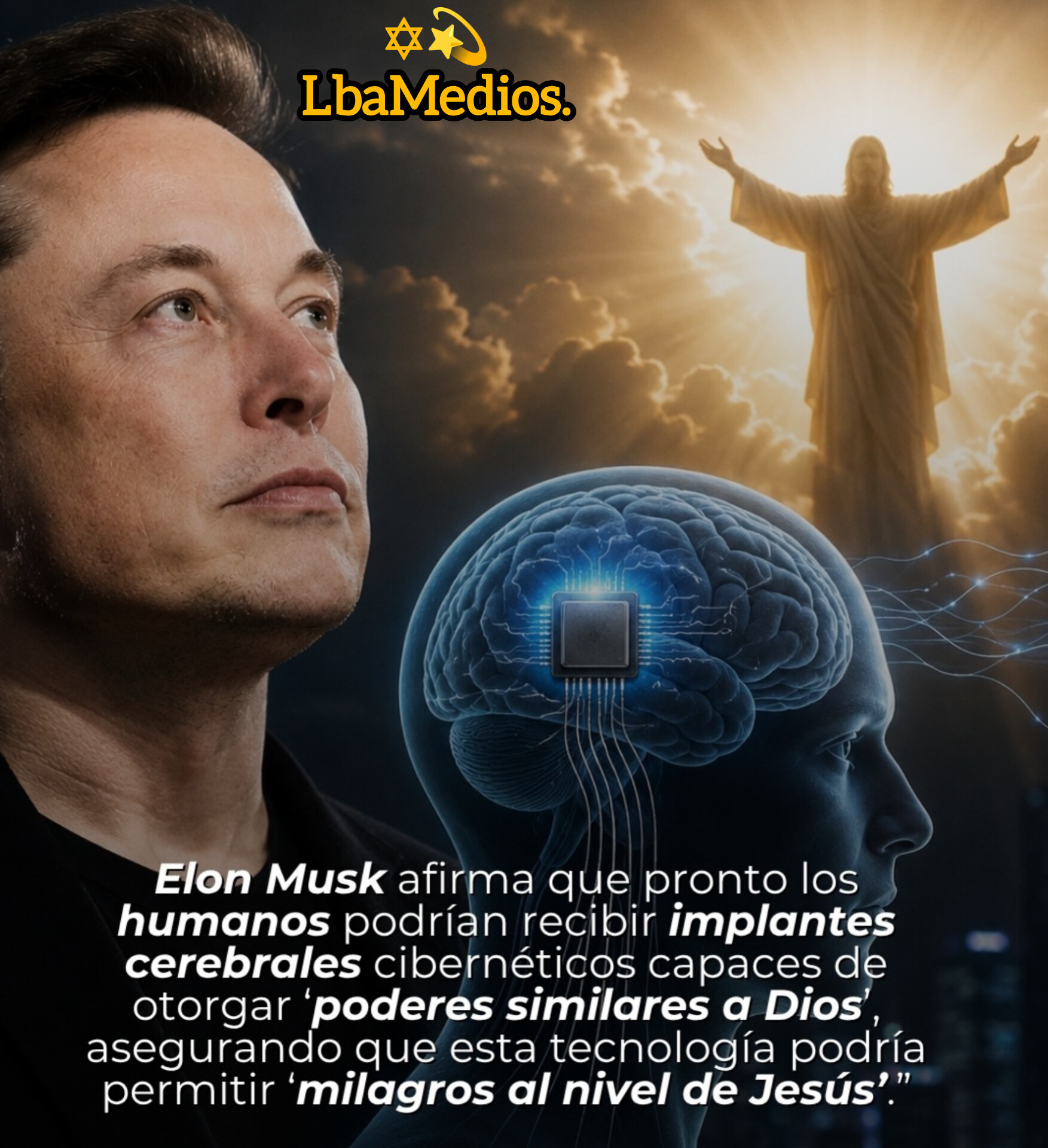 Elon Musk Aseguró Que Los Humanos Con Chips Cerebrales Seran Como Dioses Y Hacer Milagros Como Jesús.