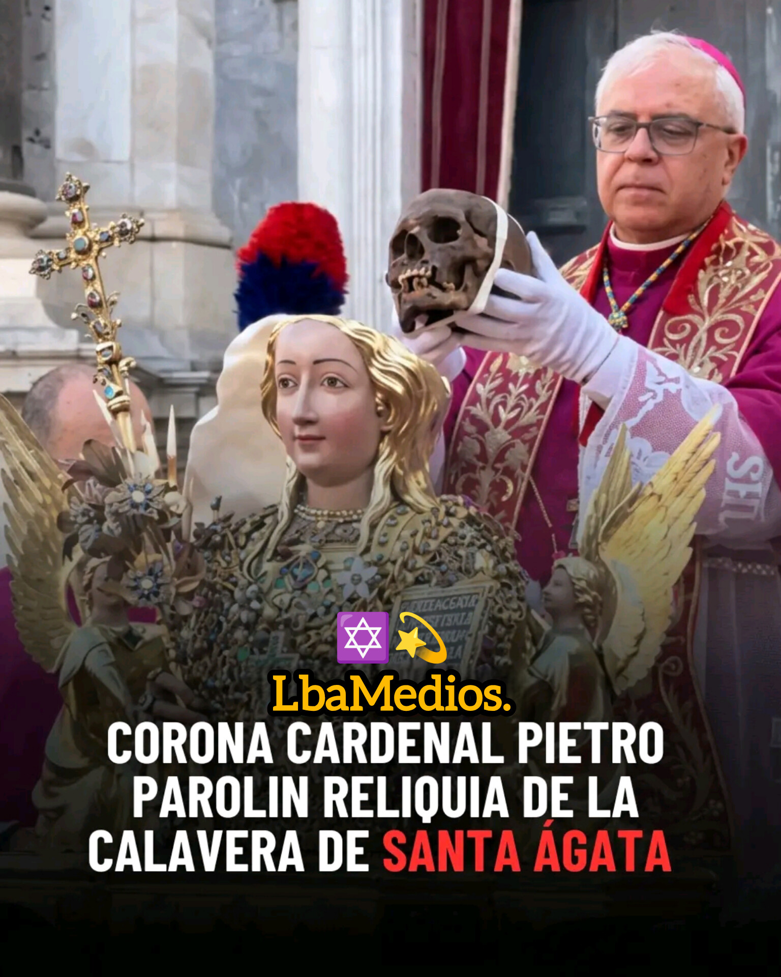 ¿Pietro Parolin Realizó Un Ritual Satánico En Italia Ó Fue Una Veneración Religiosa De La Iglesia Católica?