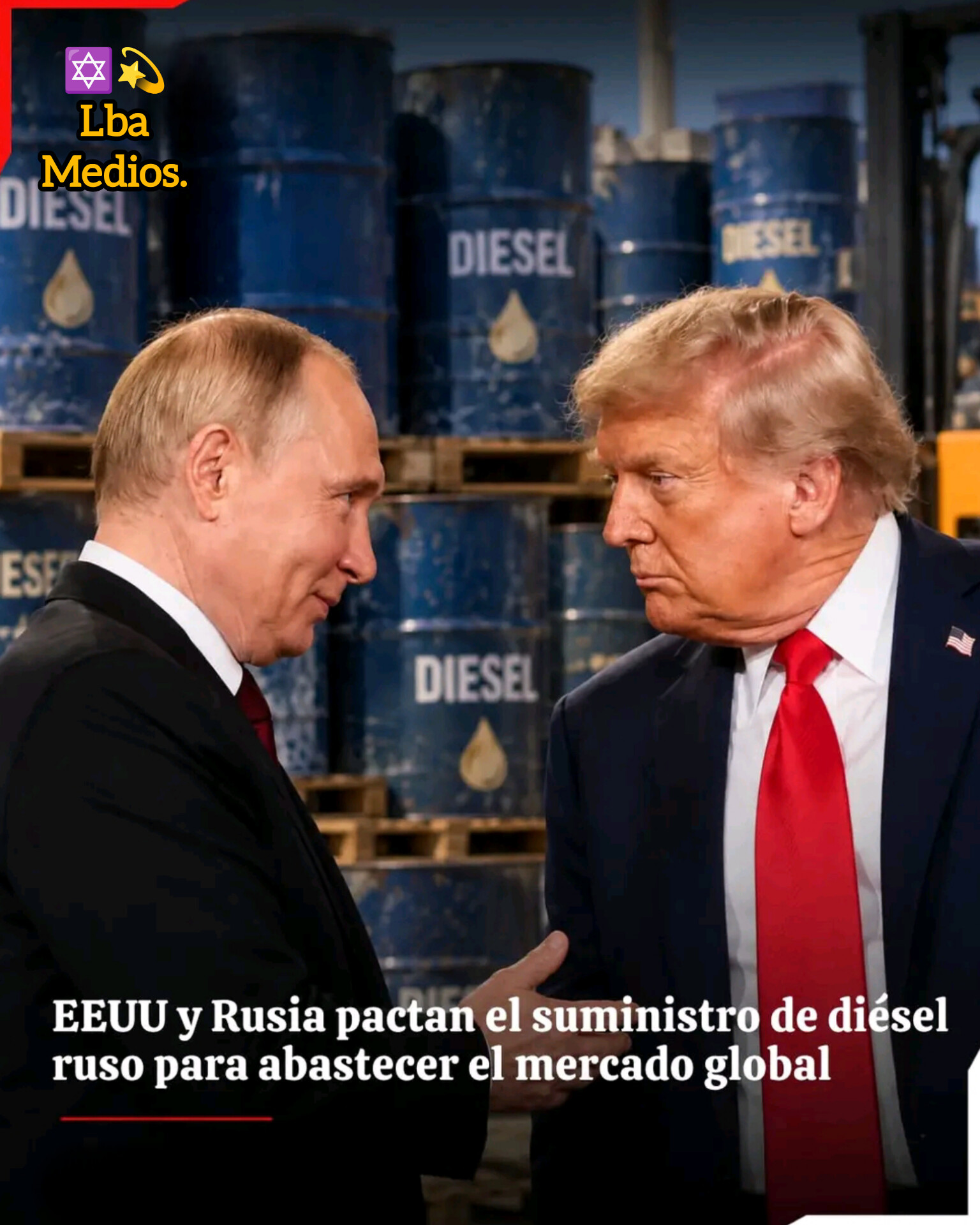 Histórico Acuerdo Entre Los Estados Unidos & Rusia, Por El Diesel Ruso.