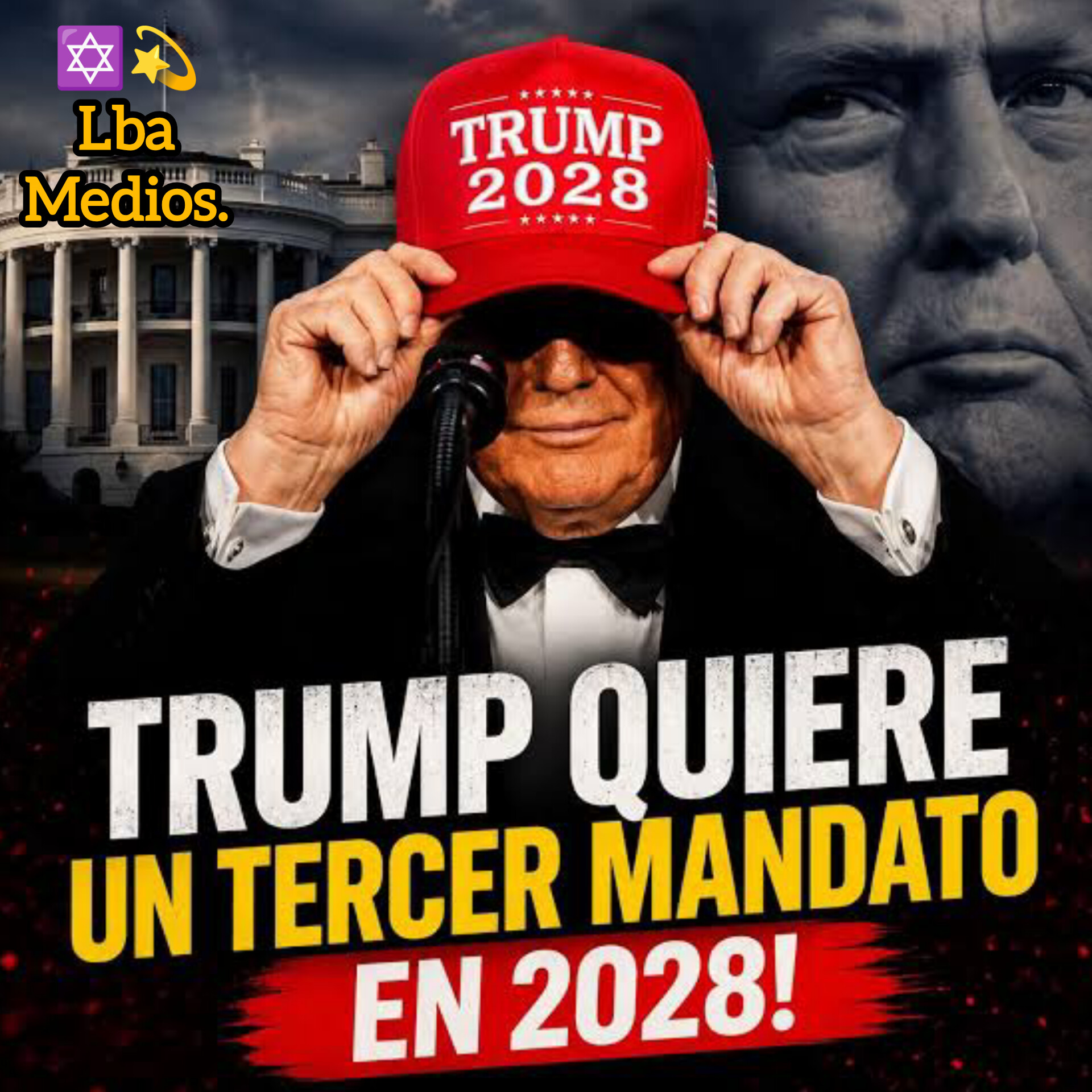Donald Trump Aseguró Que Ganó Tres Mandatos & Joe Biden Le Robó Una Elección… Trump: «Me Postularé Para Un Tercer Mandato».
